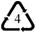 Recycling Logo type 4 plastic ldpe