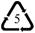 Recycling Logo type 5 pp
