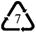 Recycling Logo plastic type 7 